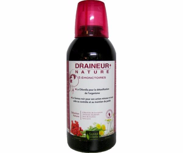 Draineur Nature Santé verte 500 ml - une-pharmacie.com Draineur Nature Santé verte 500 ml - une-pharmacie.com