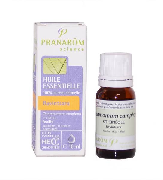 Huile Essentielle Ravintsara Pranarom - 10 mL Huile Essentielle Ravintsara Pranarom - 10 mL