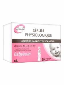 Serum Physiologique Babysoin COOPER - Boite 30 Unidoses 5 ml