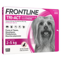 Frontline Tri-Act - Chien - XS - de 2 à 5 - 3 pipettes - BOEHRINGER