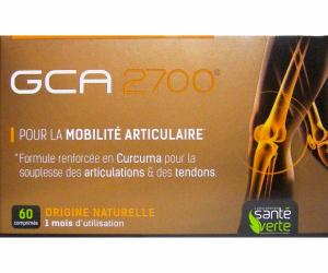 GCA 2700 - Boite de 60 Comprimés et 1 Mini Gel Chauffant Offert - SANTÉ VERTE