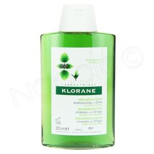 Shampooing Ortie Cheveux Gras KLORANE - Flacon 200 ml