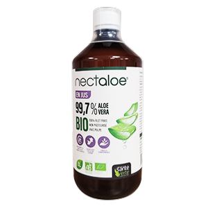 Nectaloe - Jus - 99,7 % Aloe Vera - 1L - SANTÉ VERTE