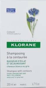 Le shampooing à la Centaurée est destiné aux cheveux  blancs ou gris