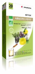 Arkofluide Detox en 20 ampoules de 15 ml - Arkopharma