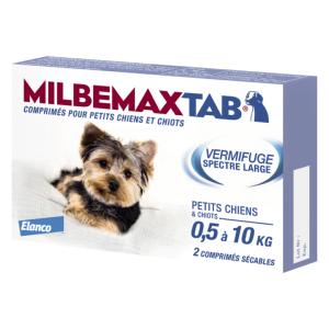 Milbemax Tab Chiot / Petit Chien - ELANCO