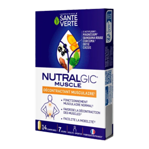 Nutralgic Muscle - Décontractant musculaire - 14 comprimés - SANTÉ VERTE