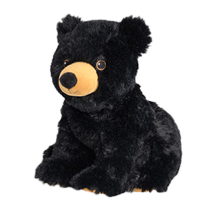 Bouillotte sèche - Peluche - Ours noir - Soframar