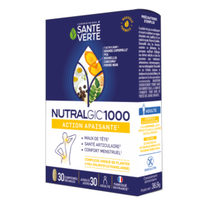 Nutralgic 1000 - Action apaisante - 30 comprimés - SANTÉ VERTE