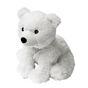 Bouillotte sèche - Peluche - Ours polaire - Soframar