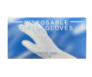 Gants vinyle - 100 pièces - Non poudrés