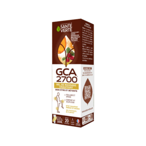 GCA 2700 - Gel de massage chauffant - 100 ml - SANTÉ VERTE 
