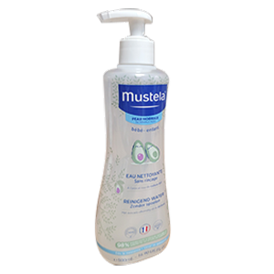 Eau Nettoyante sans rinçage - Peau normale - Flacon 500 mL - MUSTELA