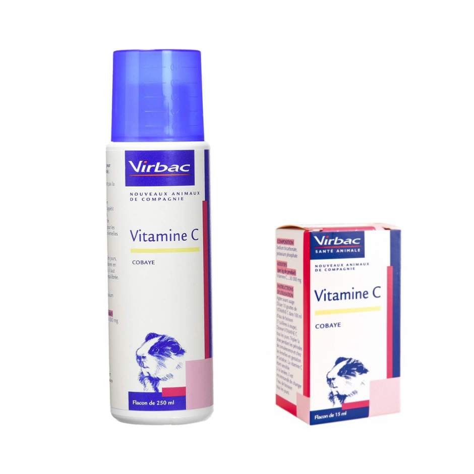 8.40 ��� - Vitamine C VIRBAC Cochon d'Inde / Rongeur - Une Pharmacie