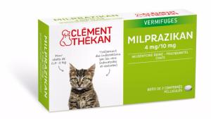 Milprazikan Chaton CLEMENT THEKAN - Boite 2 Comprimés