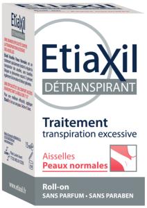 Etiaxil Detranspirant Peaux Normales COOPER - Bille Aisselles 15 ml
