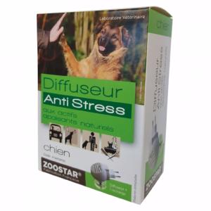 Diffuseur Anti Stress Chiens ZOOSTAR - Diffuseur et Recharge de 30 Jours 45 ml 