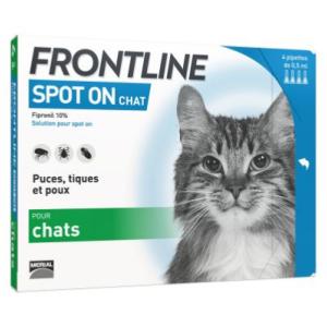 Frontline Spot On - Chat - 4 pipettes - BOEHRINGER