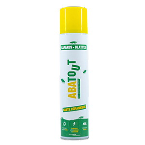 ABATOUT LAQUE ANTI BLATTES + CAFARDS AEROSOL 405ML - MaPharmaNaturelle