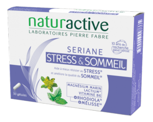 Seriane Stress et Sommeil - Boite 30 Gélules - NATURACTIVE