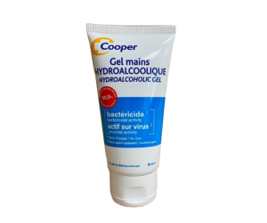 Gel hydroalcoolique mains - Cooper 50 ml