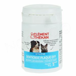 Denticroc Plaque Off Chien et Chat CLEMENT THEKAN - Poudre 40 g