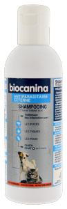 Shampooing Tétraméthrine - Chien et Chat - Flacon 200 ml - BIOCANINA