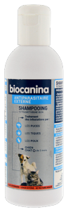 Shampooing Tétraméthrine - Chien et Chat - Flacon 200 ml - BIOCANINA