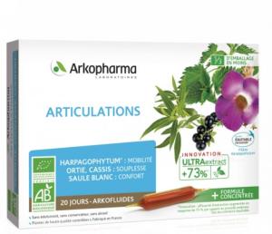 Arkofluides Articulations bio - Boite 20 Ampoules - ARKOPHARMA 