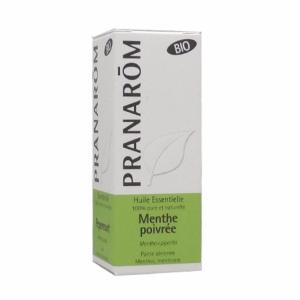 Huile Essentielle Menthe Poivrée Pranarom 10 mL - Aromathérapie Huiles Essentielles