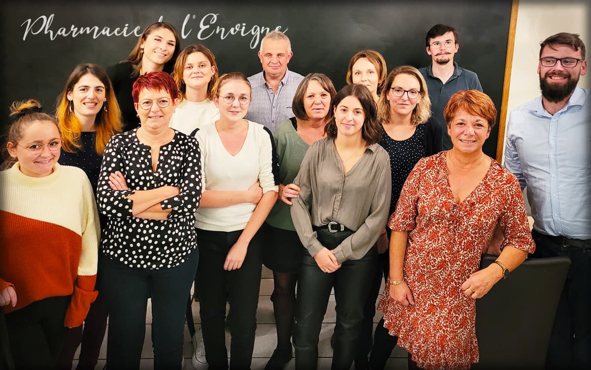 Equipe de la Pharmacie de l'Envigne